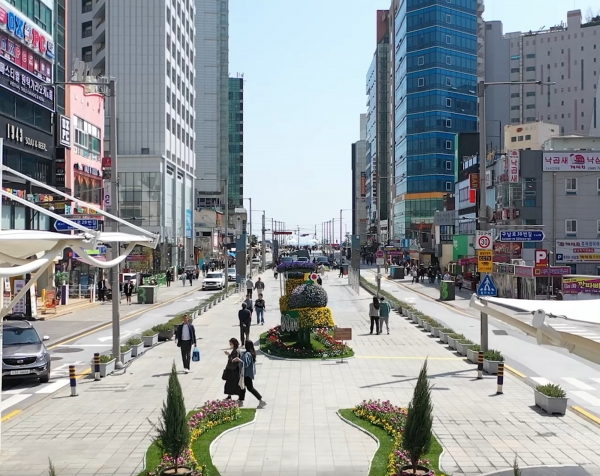 해운대 구남로. (사진=부산 해운대구)