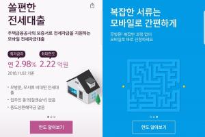 은행권, 非대면 전세자금대출 일제히 재개...배우자 소득 자동확인