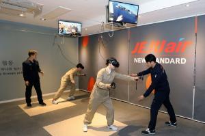 제주항공, 가상현실(VR)로 객실승무원 안전훈련