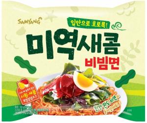 [신상품] 삼양식품 '미역새콤비빔면'