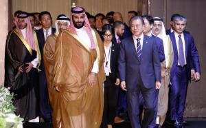 사우디 왕세자 방한···건설업계, 중동수주 기대감 '고조' 