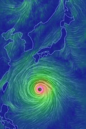 피해 복구 손도 못댔는데···'우클릭' 태풍 하이선 '한반도 동쪽 또 때린다'