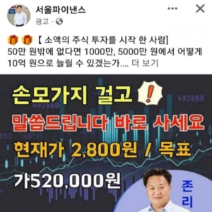 페이스북, 불법 사칭 광고 기승···'서울파이낸스' 등 언론사도 대상