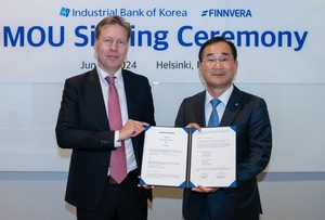 IBK기업은행, 핀란드 정책금융기관 핀베라와 협약