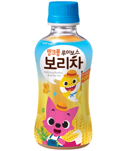 롯데칠성음료 '핑크퐁 루이보스보리차'. (사진=롯데칠성음료)