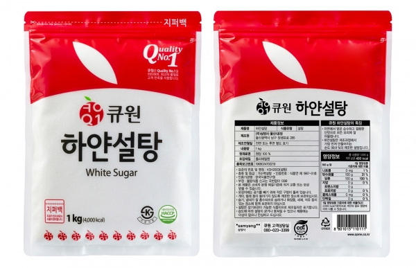 삼양사 '큐원 하얀설탕'. (사진=삼양사)