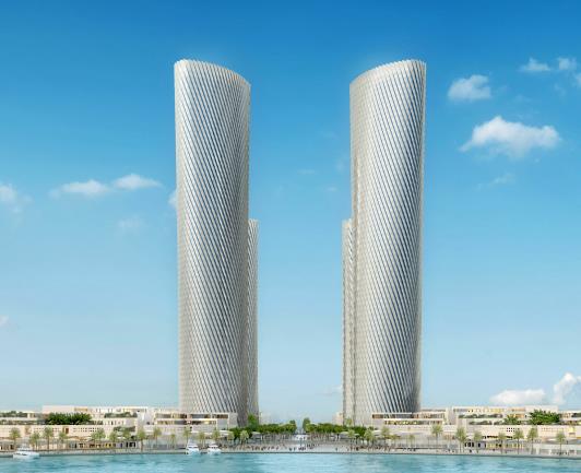 카타르 루사일 타워 조감도. (사진= 현대건설)