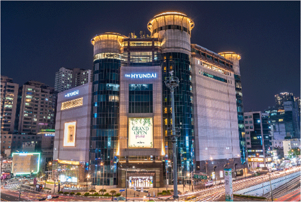 서울 강동구 현대백화점 천호점 야경 (사진=현대백화점) 