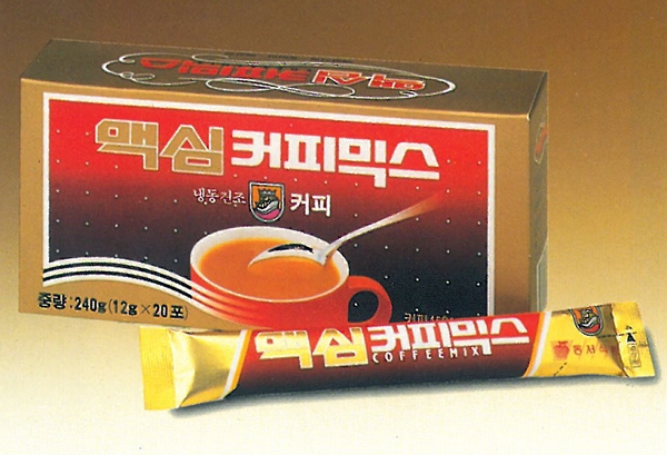 1987년에 판매된 맥심 커피믹스 (사진=동서식품)
