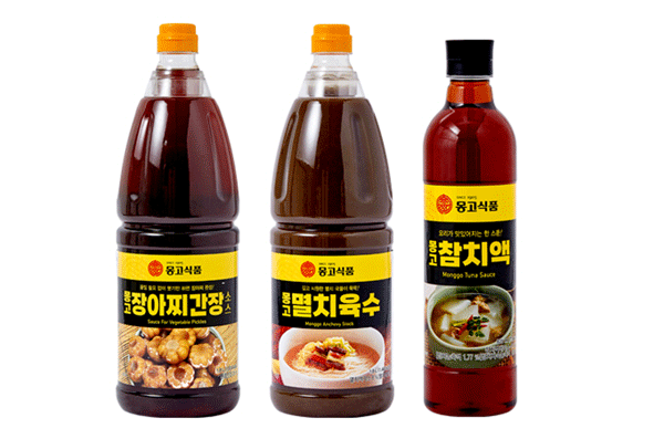 몽고식품의 소스류 신제품 3종 (사진=몽고식품) 