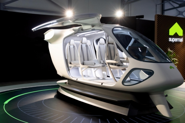 현대자동차의 미국 도심항공모빌리티(UAM) 독립 법인 ‘슈퍼널’이 공개한 UAM 인테리어 콘셉트 모델. (사진=현대차)