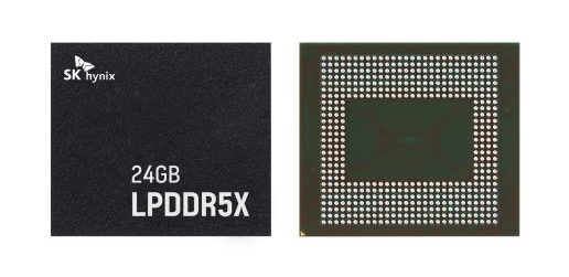SK하이닉스가 최근 공급하기 시작한 모바일 D램 'LPDDR5X' 24GB 제품 (사진=SK하이닉스)