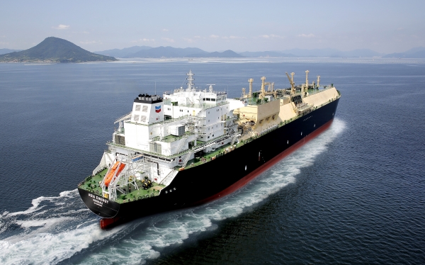 HD현대마린솔루션과 셰브론이 저탄소 선박 개조 계약을 체결한 16만 입방미터급 LNG운반선 아시아 에너지호 (사진=HD현대마린솔루션)