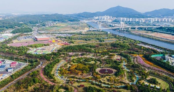 수도권매립지 야생화단지 전경. (사진=수도권매립지관리공사)