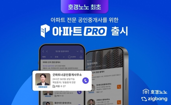 호갱노노 '아파트 PRO' 서비스. (사진=직방)