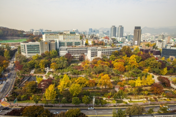 동국대학교 가을 전경.(사진=동국대학교)