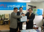 광주銀, '2012여수세계박람회' 지지 서명서 전달