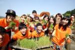 대우건설, '40주년 기념 米' 재배