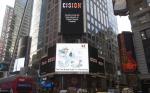 KT, 뉴욕 타임스퀘어에 세계 최초 5G 시범 서비스 광고