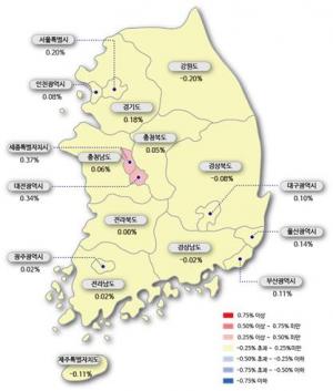 서울 아파트값 0.20%↑···올해 상승폭 '최대'