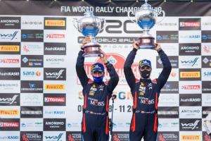 '디펜딩 챔피언' 현대차 월드랠리팀, 2020 WRC 이탈리아 랠리 우승