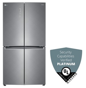 LG전자 냉장고, UL 사물인터넷 보안 평가서 '플래티넘' 등급 획득