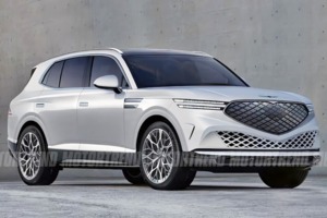 제네시스 전기 SUV GV90 2025년 나온다···삼성 AP·OLED 탑재
