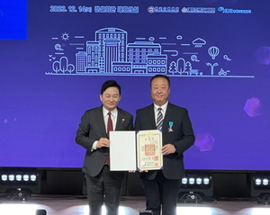 이준호 두산건설 상무, '2023 주택건설의 날' 산업포장 수상