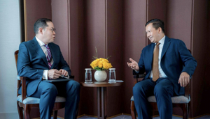조현상 효성 부회장, 캄보디아 총리와 협력 확대 논의