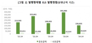 상반기 ELS 발행액 18조3279억···작년 하반기 대비 55% 급감